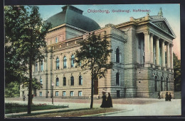 AK Oldenburg / O., Grossherzogl. Hoftheater - Teatro