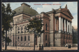 AK Oldenburg / O., Grossherzogliches Hoftheater - Teatro