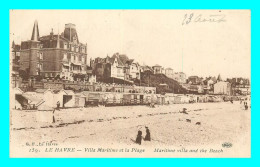 A851 / 013 76 - LE HAVRE Villa Maritime Et La Plage - Zonder Classificatie