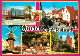 Aurich Ostfriesland Kreishaus Stiftsmuehle Dorfplatz Pingelhus - Aurich