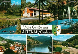 Altenau Harz Jugendschanze Kurmittelhaus Leuchtfontaene Silberhuette Okertalsper - Altenau