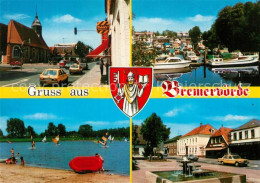 Bremervoerde Kirche Bootshafen Strand Marktbrunnen - Bremervoerde