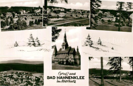 Hahnenklee-Bockswiese Harz Teilansichten Kirche Landschaftspanorama - Goslar