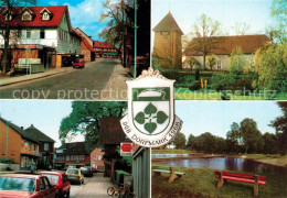 Dorfmark Hauptstrasse Evangelische Kirche Badeanstalt - Fallingbostel