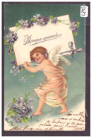 Delcampe - ANGE - CARTE EN RELIEF - PRÄGE KARTE - TB - Engel