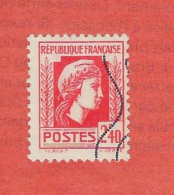 Delcampe - Marianne Alger 2,40€ Vermillon - 1944 Coq Et Marianne D'Alger