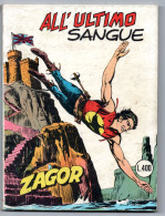 Delcampe - Zagor Ristampa. (Daim Press 1978) N.92 - Zagor Zenith