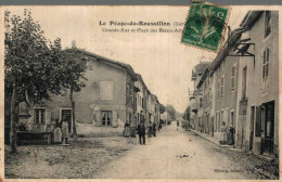 Delcampe - L0208 - Le Péage De ROUSSILLON - D38 - Grande Rue Et Place Des Beaux Arts - Roussillon