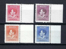 Delcampe - NAURU   Ca. 1937: Lot De Neufs** - Nauru