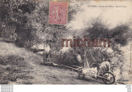 Delcampe - CPA 95 AUVERS SUR OISE  Bords De L Oise - Ile De Vaux  TB ETAT - Auvers Sur Oise