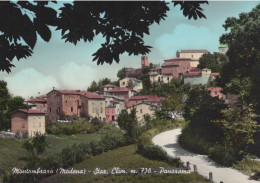 Delcampe - CARTOLINA  MONTOMBRARO MODENA EMILIA ROMAGNA STAZ. CLIM. M. 750 PANORAMA VIAGGIATA   X56 - Modena