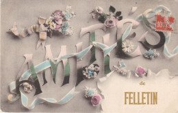 Delcampe - Creuse - Amitié De Felletin - Felletin