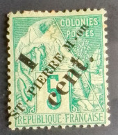 Delcampe - Saint Pierre Et Miquelon  SPM YT 21 MH Côte 24 Euros - Ongebruikt