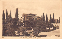 Delcampe - Lebanon - BEIRUT - The British School - Publ. Sarrafian Bros. 515 - Libanon