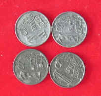 Delcampe - COLLECTION LOT NETHERLANDS 1 CENT ALL DIFFERENT DATES 4PC 9G #xx40 3808 - Colecciones