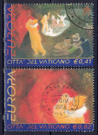 Delcampe - Vatikan 2002 - EUROPA, Nr. 1415 - 1416, Gestempelt / Used - Gebruikt
