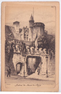 Delcampe - 75 - PARIS - ENTREE DU MUSEE DE CLUNY - EAU-FORTE - Musei