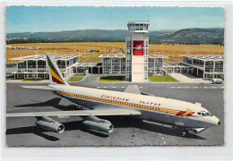 Delcampe - Ethiopia - ADDIS ABABA -Ethiopian Airlines Boeing 707 At The Airport - Publ. Ethiopian Airlines - Äthiopien