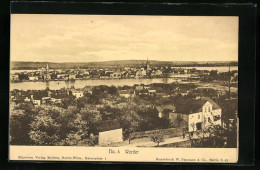 Delcampe - AK Werder A. H., Totalansicht Mit Havelpartie - Werder