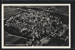 Delcampe - AK Gerolzhofen, Ortsansicht Vom Flugzeug Aus - Gerolzhofen