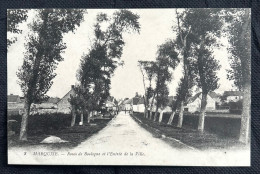 Delcampe - 62 - Marquise - Route De Boulogne Et Entrée De La Ville - Marquise