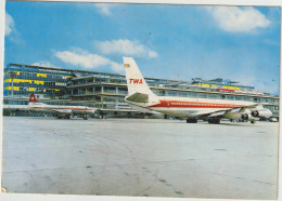 Delcampe - Aeroport De Paris Orly  Avion  TWA  - Avion  (G.6211) - Aerodrome