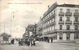 Delcampe - Heist Heyst - Le Grand Hôtel De Bruges Et La Digue (1914) - Heist