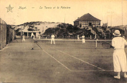 Delcampe - Heist Heyst - Le Tennis Et La Potinière (animée 1925) - Heist