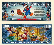 Delcampe - USA - FANTASY NOTE -  UNCLE  SCROOGE , 2023  - UNC / CARTOON  SERIES - Autres & Non Classés