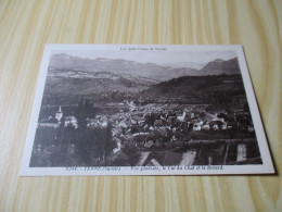 Delcampe - CPA Yenne (73).Vue Générale, Le Col Du Chat Et Le Revard. - Yenne