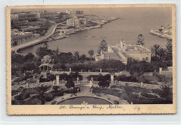 Delcampe - Malta - St. George's Bay - POSTCARD IS PARTIALLY UNSTICKED - Publ. Maistre's Series - Malta