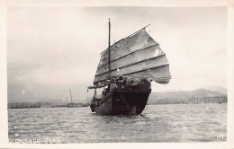Delcampe - China - HONG-KONG - Chinese Junk - REAL PHOTO - Publ. Unknown - China (Hongkong)