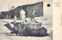 Delcampe - Maroc - TANGER - Camels At Socco - Ed. V. B. Cumbo 84 - Tanger