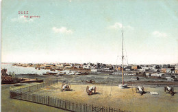 Delcampe - Egypt - SUEZ - General View - Publ. Ephtimios Frères - Sues