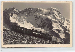 Delcampe - Schweiz - ZERMATT (VS) Gornergratbahn Mit Breithorn - Verlag E. Gyger 6909 - Zermatt