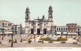 Delcampe - Uruguay - MONTEVIDEO - La Metropolitana - Plaza Constitucion - Ed. Papeleria Galli 10 - Uruguay