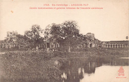 Delcampe - Cambodge - ANGKOR VAT - Entrée Monumentale - Ed. P. Dieulefils 1743 - Kambodscha