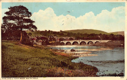 Delcampe - Wales - BUILTH WELLS - River Wye & Town Bridge - Breconshire