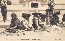 Delcampe - México - Tipos Mexicanos - Vendedores De Ocote - REAL PHOTO - Ed. Miret 17 - Mexiko