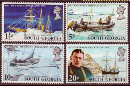 Delcampe - Georgia Del Sud 19721 Y.T.39/42 **/MNH VF - Géorgie Du Sud