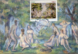 Delcampe - X8442 France, Maximum Card 2006 Painting Of Paul Cezanne, Le Baigneuses, - Impressionisme