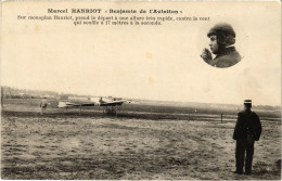 Delcampe - PC AVIATION PILOT MARCEL HANRIOT MONOPLAN HANRIOT (a67951) - Flieger