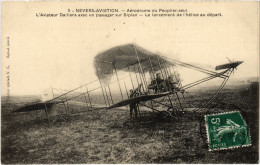Delcampe - PC AVIATION PILOT DAILLENS BIPLAN NEVERS (a67851) - Flieger