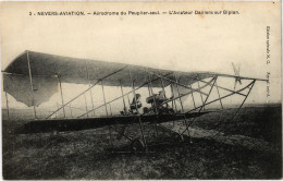 Delcampe - PC AVIATION PILOT DAILLENS BIPLAN NEVERS (a67848) - Flieger