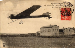 Delcampe - PC AVIATION PILOT LATHAM MONOPLAN ANTOINETTE LYON (a67558) - Flieger