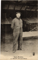 Delcampe - PC AVIATION PILOT MOLON MONOPLAN BLÉRIOT LYON (a67536) - Flieger