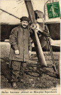 Delcampe - PC AVIATION PILOT MARIUS LACROUZE MONOPLAN DEPERDUSSIN (a67465) - Flieger