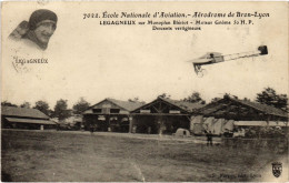 Delcampe - PC AVIATION PILOT LEGAGNEUX MONOPLAN BLÉRIOT BRON (a67434) - Flieger