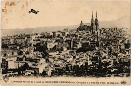 Delcampe - PC AVIATION GRAND PRIX MICHELIN CLERMONT-FERRAND (a67375) - Fliegertreffen