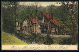 Delcampe - AK Elberfeld, Hammer Hündsschüppe In Der Gelpe - Hamm